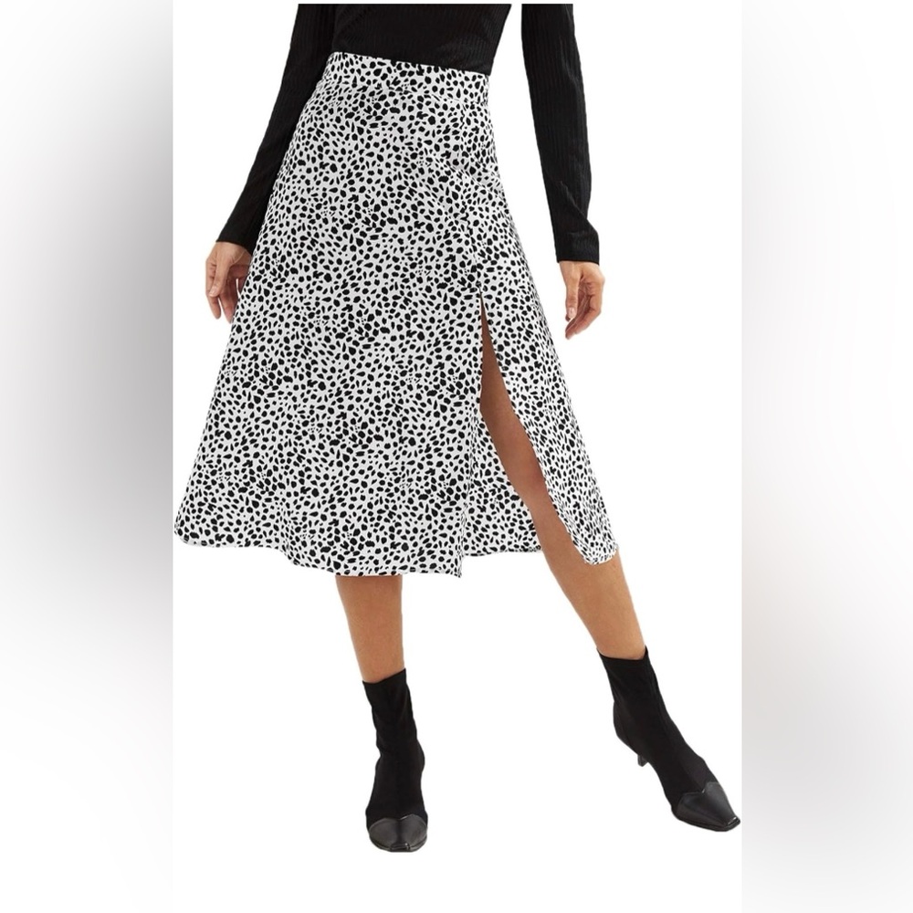 Midi A-Line Skirt